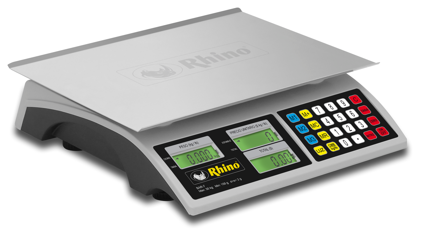 Báscula de mostrador 15 kg - 30 kg  BAR-7