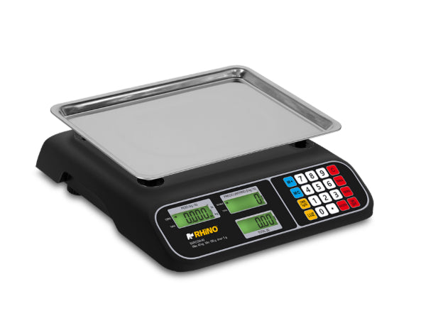 BARCOM-40 bascula con funciones de caja registradora 40kg