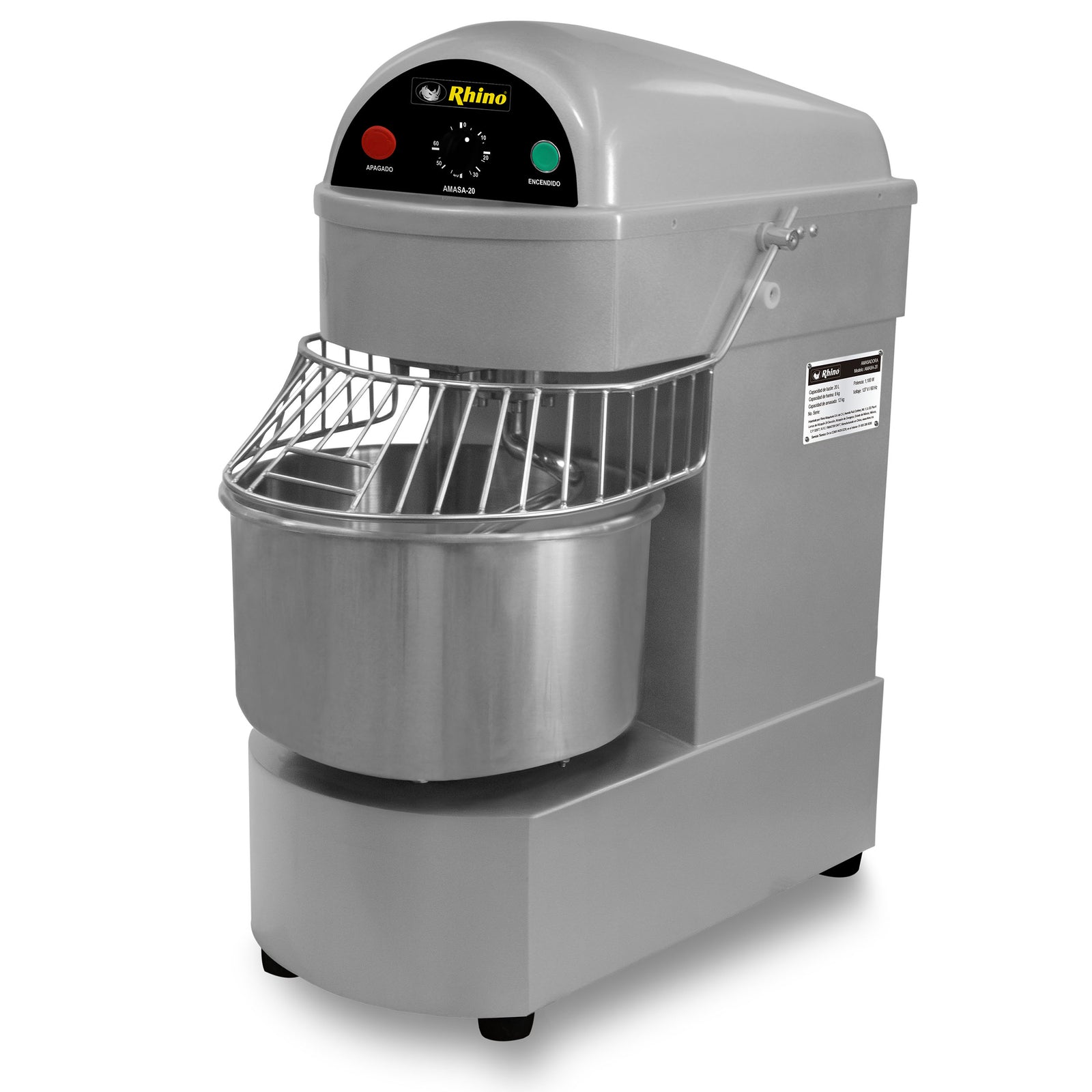 Amasadora de Doble Acción Giratoria AMASA-20