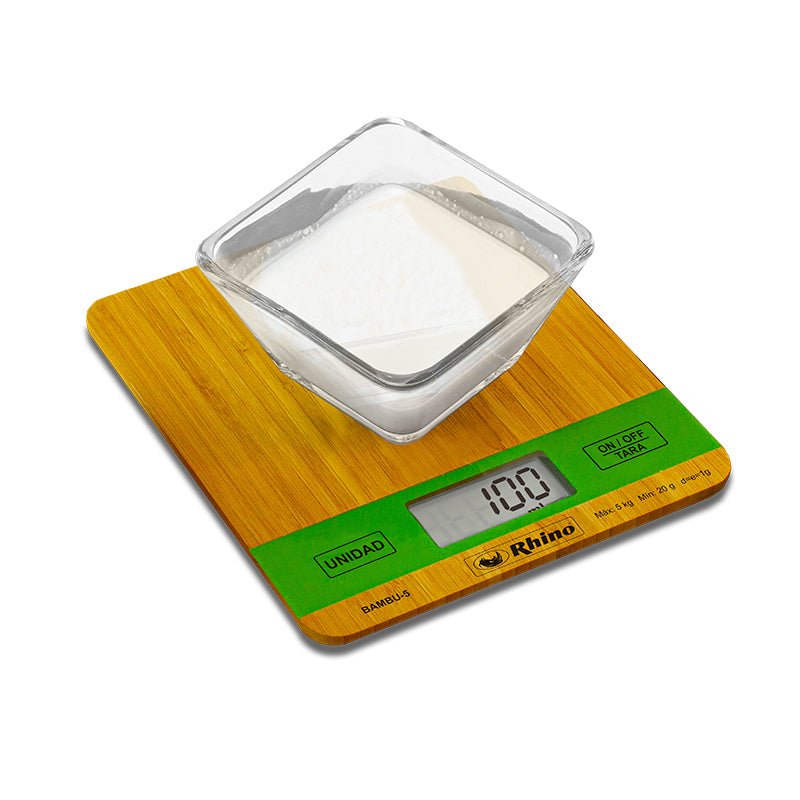 Báscula para Cocina BAMBU-5